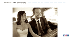 Desktop Screenshot of brookeandsamphotography.com